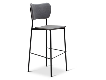 SELMA METAL 351-M - High steel stool with footrest by Origins 1971 - view 2